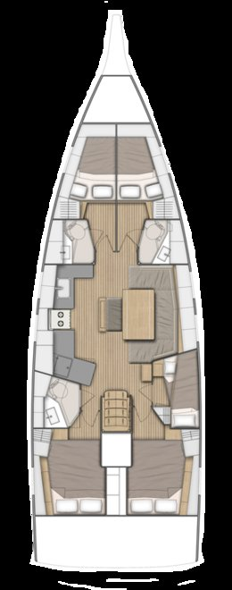 Hire Sailboat Bénéteau with a boat licence