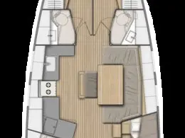 Hire Sailboat Bénéteau with a boat licence