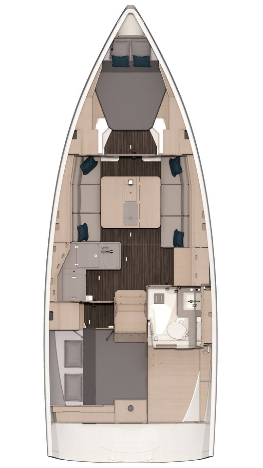 Dufour Dufour 37 charter bareboat or skippered in  Adaköy