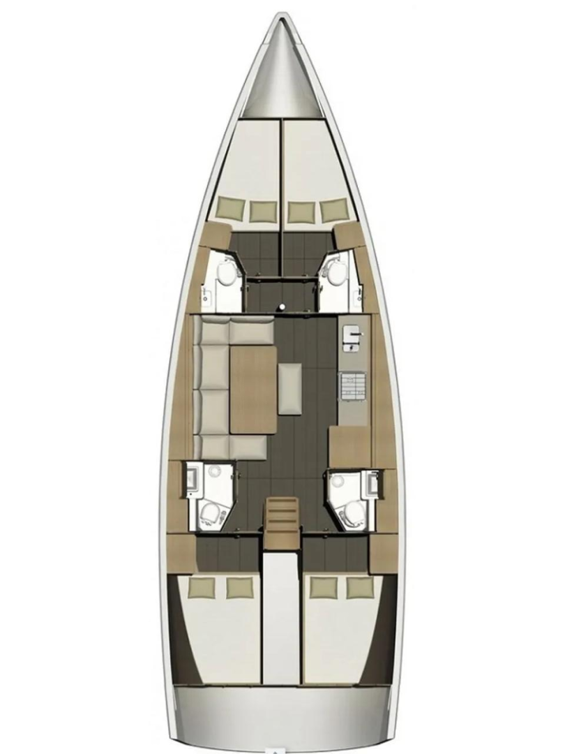Dufour Dufour 460 Grand Large charter bareboat or skippered in  Pula