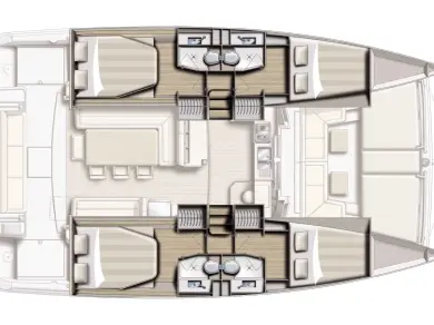 Catamaran hire in Lávrio - Bali Bali 4.1