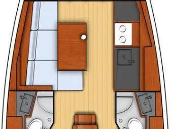 Sailboat hire in Fethiye - Bénéteau Oceanis 38.1