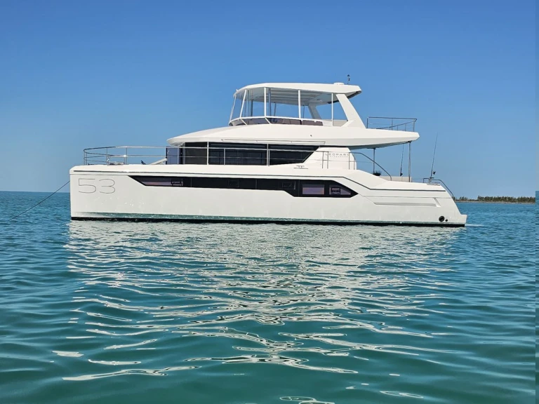 Leopard Catamarans / Robertson & Caine Leopard 53 - OW charter bareboat or skippered in  Marsh Harbour