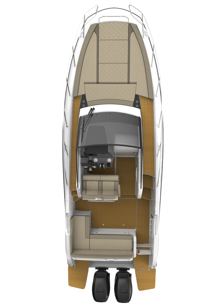 Quicksilver Quicksilver Activ 875 Sundeck charter bareboat or skippered in  Tribunj