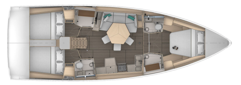 Hire Sailboat Dufour with a boat licence