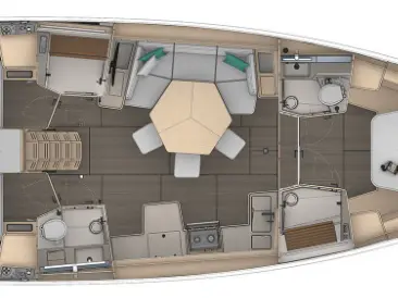 Hire Sailboat Dufour with a boat licence