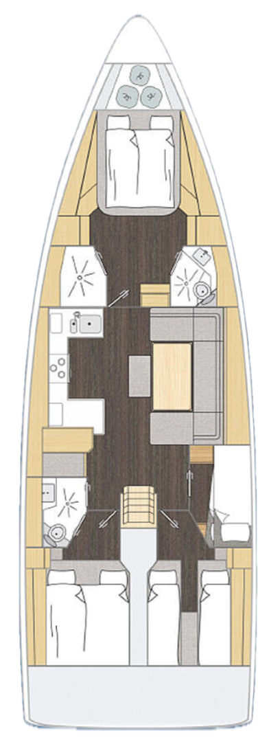 Hire Sailboat Bavaria with a boat licence