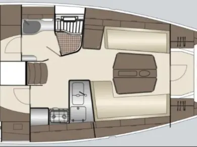 Hire Sailboat Dehler with a boat licence