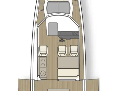 Yacht charter Opatija - Saxdor Saxdor 320 GTC on SamBoat