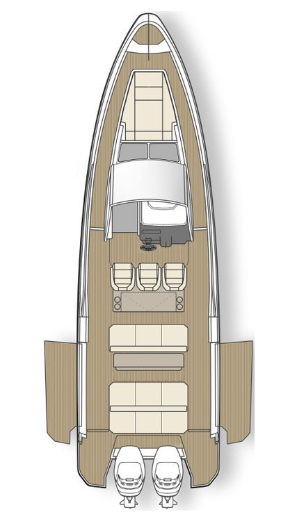 Motorboat hire in Sukošan - Saxdor Saxdor 320 GTO