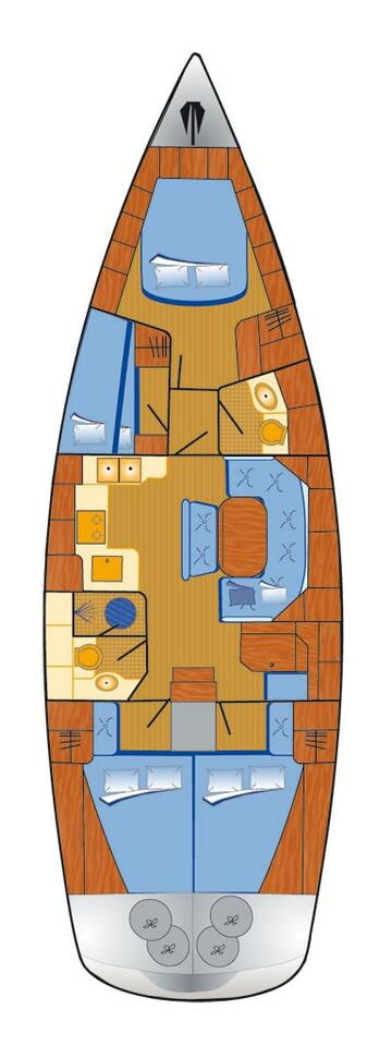 Hire Sailboat Bavaria with a boat licence