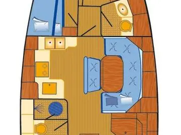 Hire Sailboat Bavaria with a boat licence