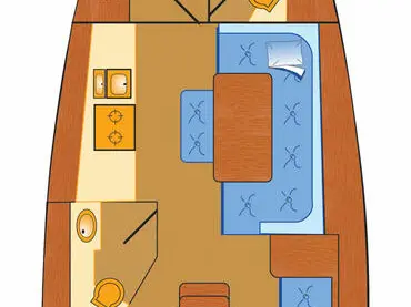 Hire Sailboat Bavaria with a boat licence