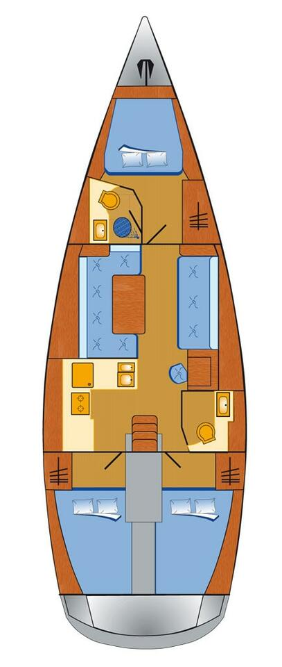 Yacht hire Flensburg cheap Dufour 40E