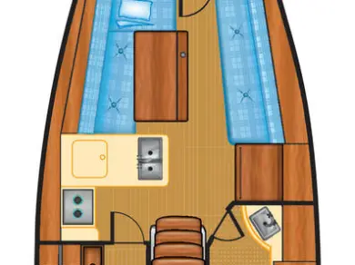 Yacht hire Flensburg cheap Oceanis 31