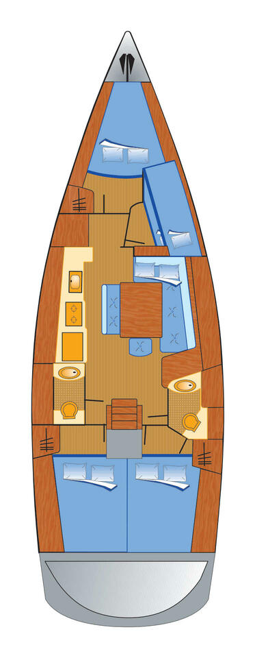 Hire Sailboat with or without skipper Bénéteau Heiligenhafen