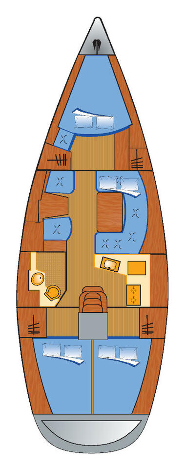 Sailboat hire in Barth - Jeanneau Sun Odyssey 40