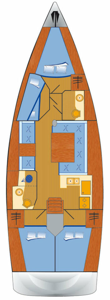 Yacht charter Flensburg - Jeanneau Sun Odyssey 439 on SamBoat