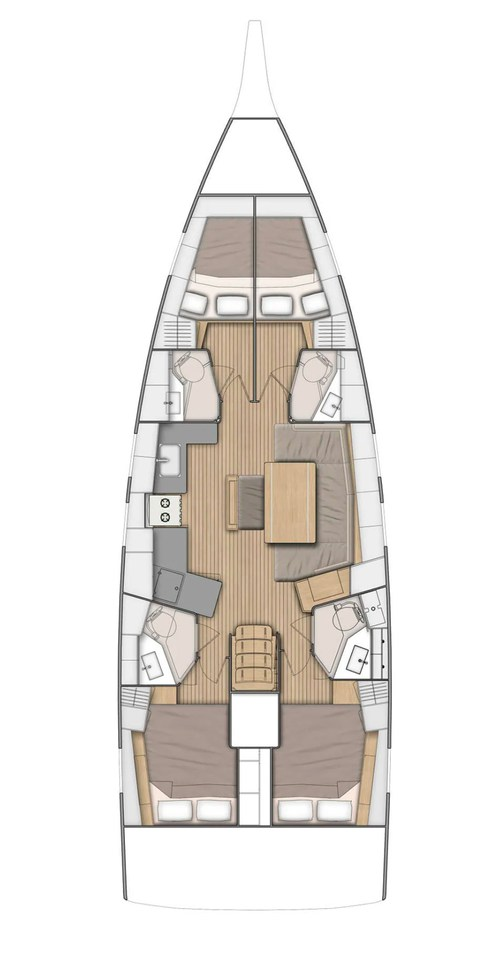 Hire a Bénéteau Oceanis 46.1 Cala d'Or