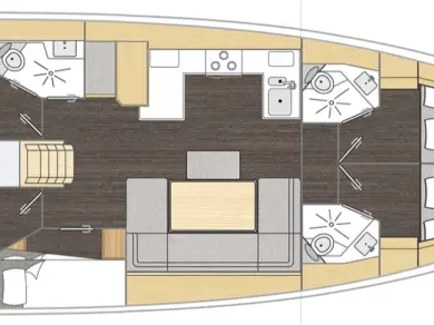 Bavaria Bavaria C46 charter bareboat or skippered in  Fethiye