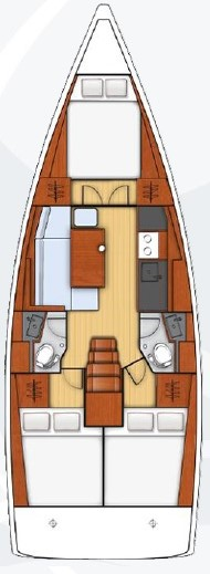 Yacht hire Procida cheap Oceanis 38.1