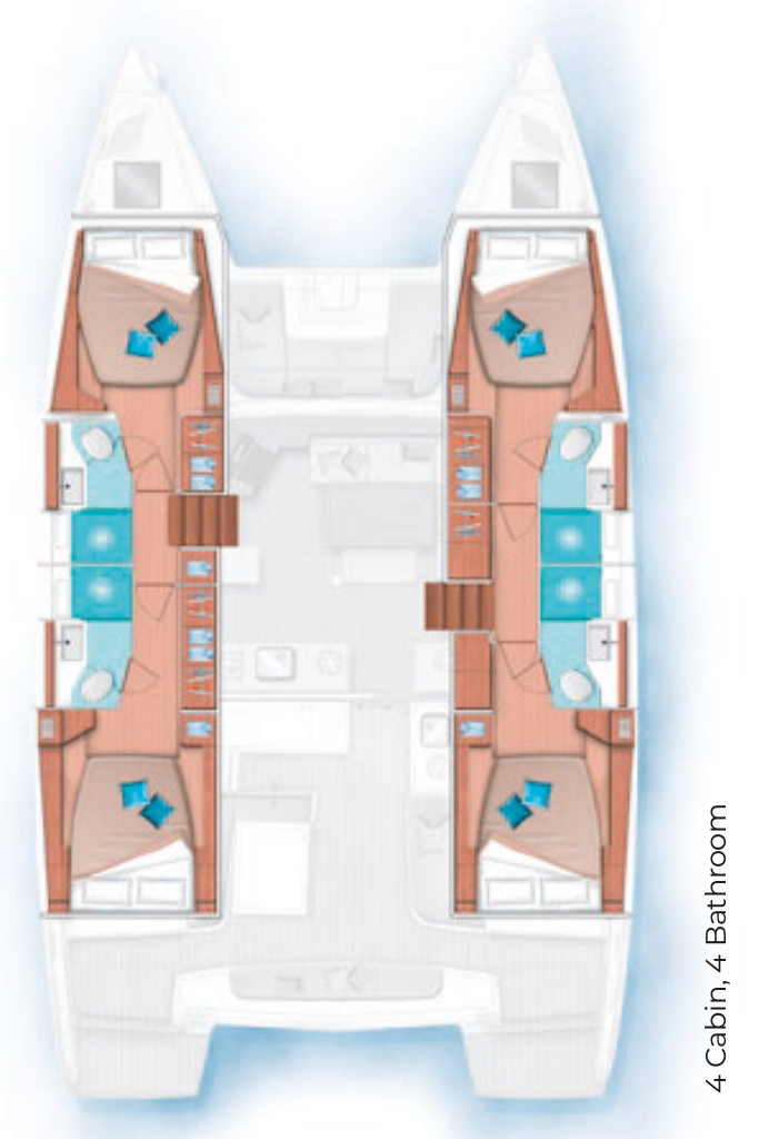 Yacht hire Parish of Saint George cheap Lagoon 46