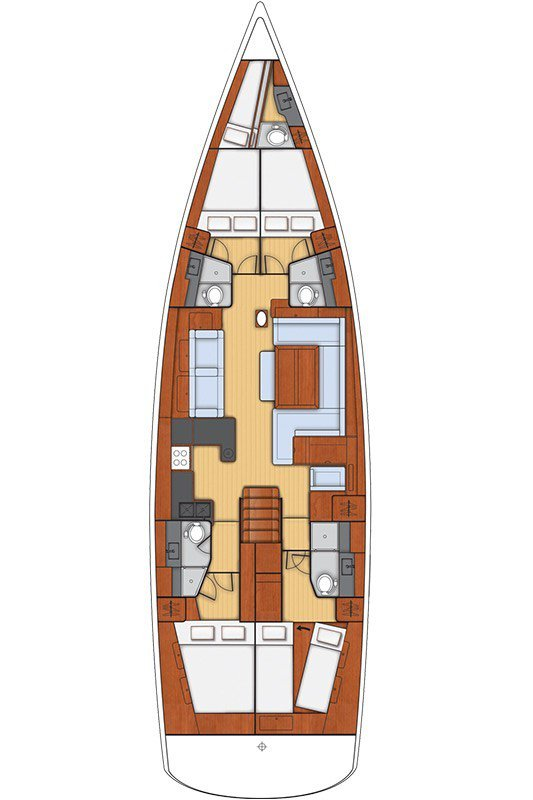 Hire a Bénéteau Oceanis 60 Split
