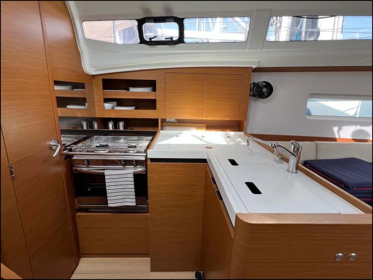 Jeanneau Sun Odyssey 380 charter bareboat or skippered in  Gouvia