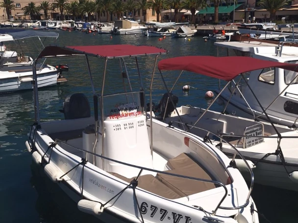 Hire a fisherman bluemax 550 Vela Luka