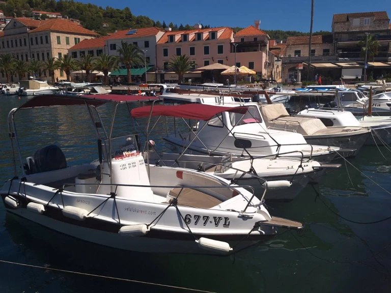 Motorboat hire in Vela Luka - fisherman bluemax 550