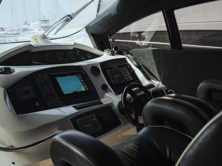 Sunseeker Predator 75 charter bareboat or skippered in  Palma de Mallorca