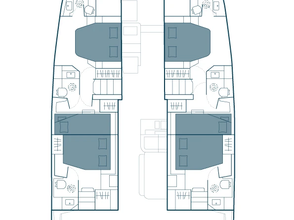 Hire Catamaran Bali with a boat licence