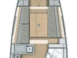 Hire Sailboat Bénéteau with a boat licence
