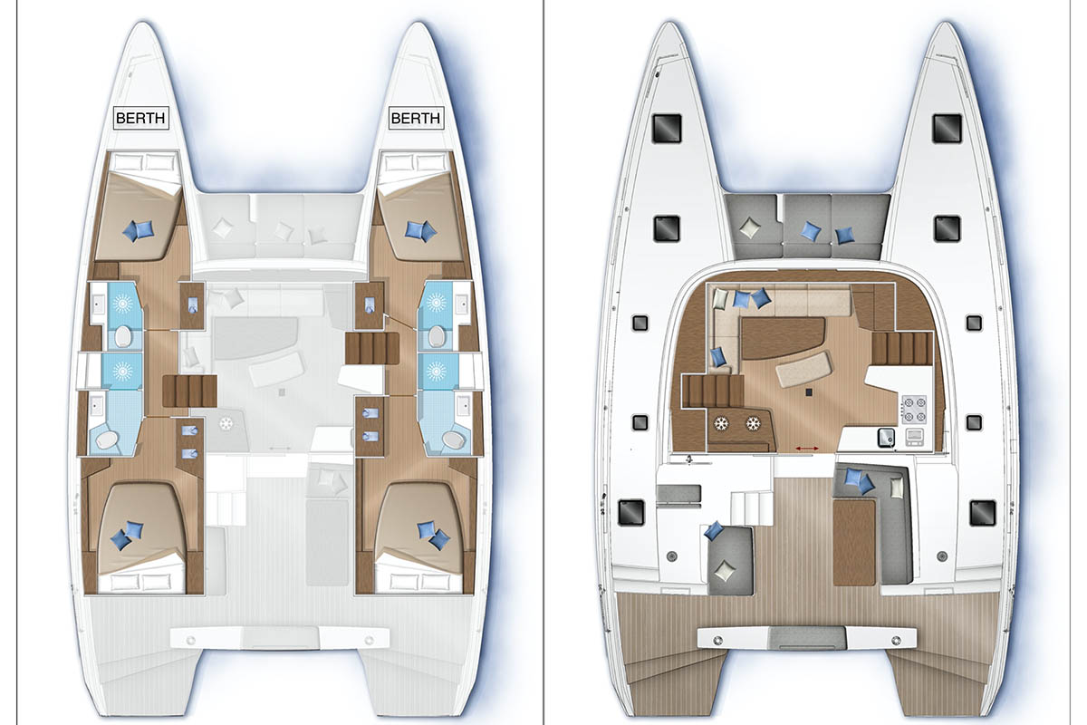 Yacht charter Seget Donji - Lagoon Lagoon 42 on SamBoat