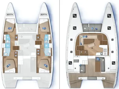 Yacht charter Seget Donji - Lagoon Lagoon 42 on SamBoat