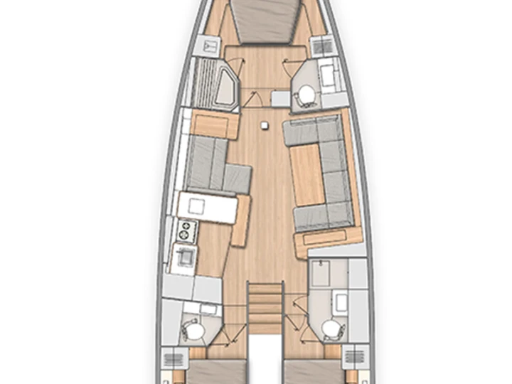 Bénéteau Oceanis 54 charter bareboat or skippered in  Road Town