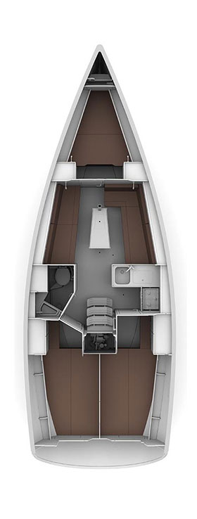Yacht charter Split - Bavaria Cruiser 34 on SamBoat
