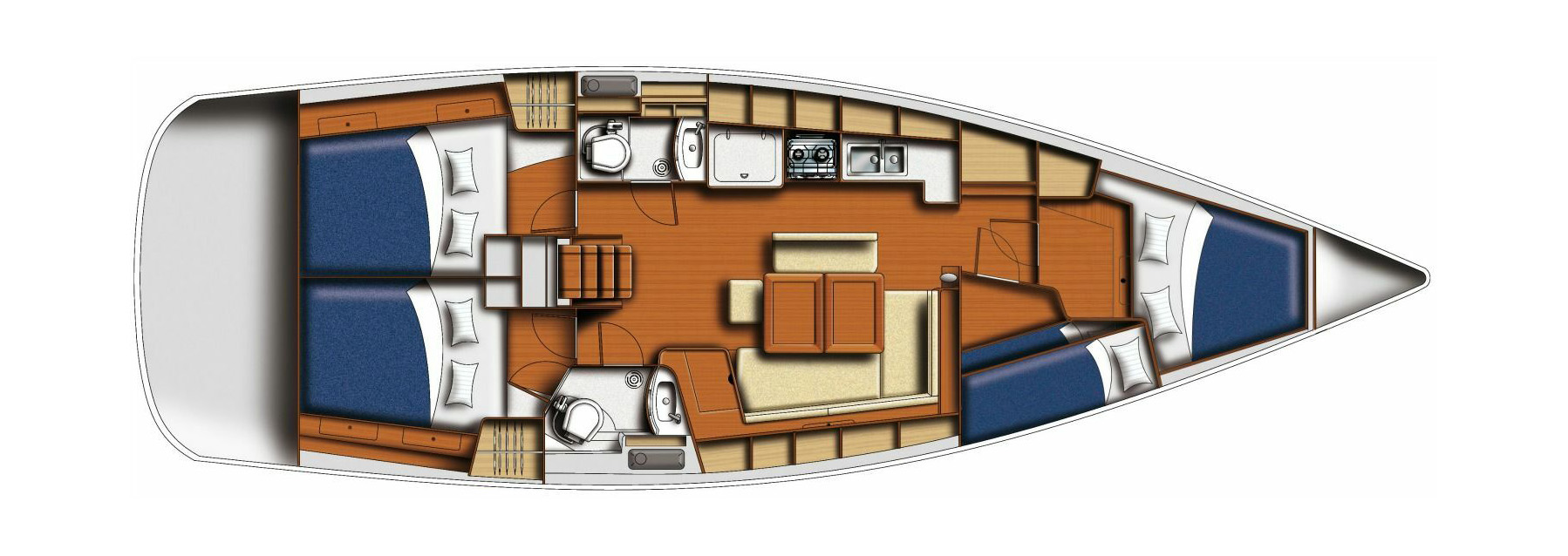 Sailboat hire in Deme of Volos - Bénéteau Oceanis 43