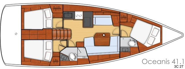 Hire Sailboat Bénéteau with a boat licence