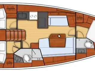 Hire Sailboat Bénéteau with a boat licence