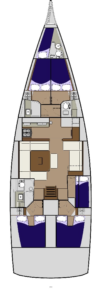 Hire Sailboat with or without skipper Dufour Primošten