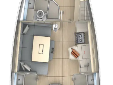 Dufour Dufour 41 charter bareboat or skippered in  Biograd na Moru