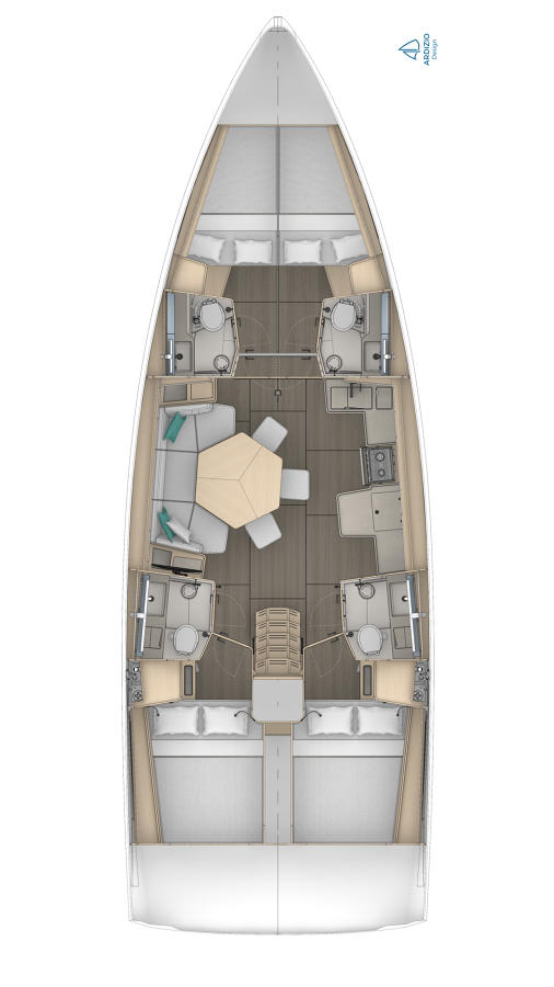 Hire Sailboat with or without skipper Dufour Pula