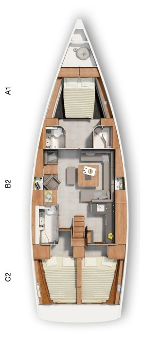Yacht charter Biograd na Moru - Hanse Hanse 455 on SamBoat