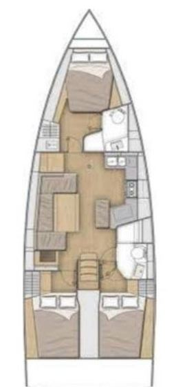 Yacht hire Alimos cheap Oceanis 40.1