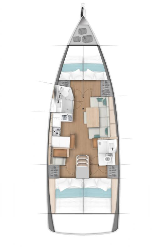 Sailboat hire in Fethiye - Jeanneau Sun Odyssey 440