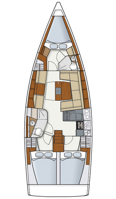 Hire Sailboat with or without skipper Hanse Biograd na Moru