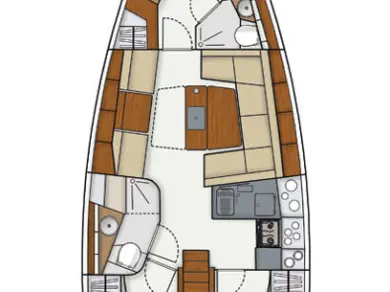 Sailboat to hire Kaštela at the best price