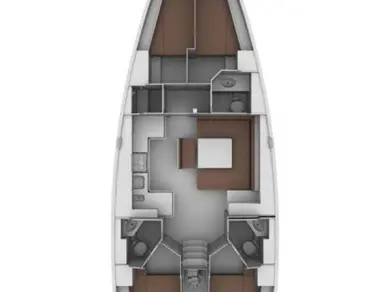 Yacht hire Lefkáda cheap Cruiser 45