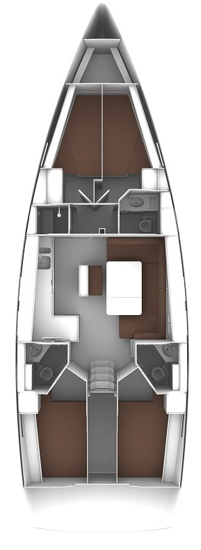 Hire Sailboat Bavaria with a boat licence